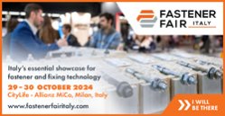 Fastener Fair Italy 2024 personal promotional graphic for visitors on LinkedIn